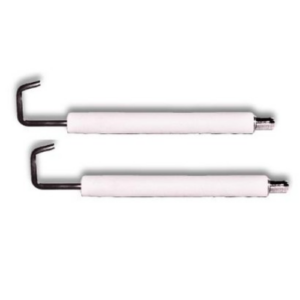 Electrodo de quemador de gas con aislador